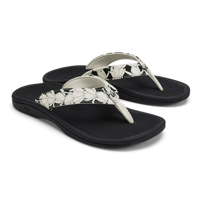 OluKai | ‘Ohana Women's Best Selling Beach Sandals - Lava Rock / Pa‘i