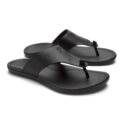 OluKai | Hoʻopio Mele - Black / Black
