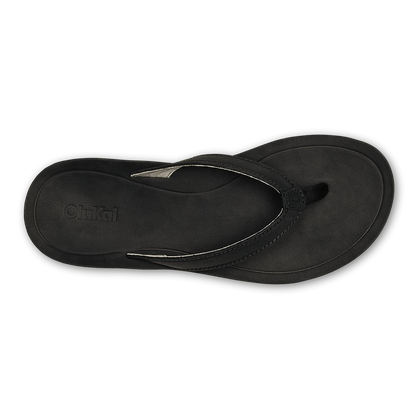 OluKai | Southshore Women’s Waterproof Leather Sandals - Lava Rock