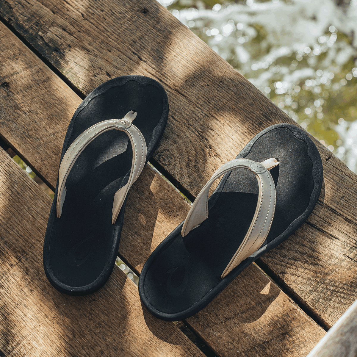 OluKai | OluKai ‘Ohana - Bubbly / Black | Women's Beach Sandals