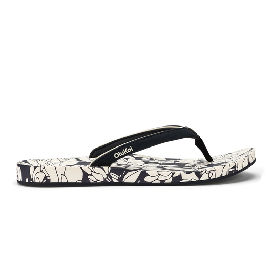 OluKai | ‘Uiki Women’s Everyday Beach Sandals - Lava Rock / Pa‘i
