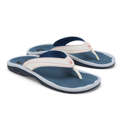 OluKai | ‘Ohana - Bright White / Ocean Blue
