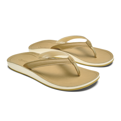OluKai | Southshore Women’s Waterproof Leather Sandals - Toasted Coconut