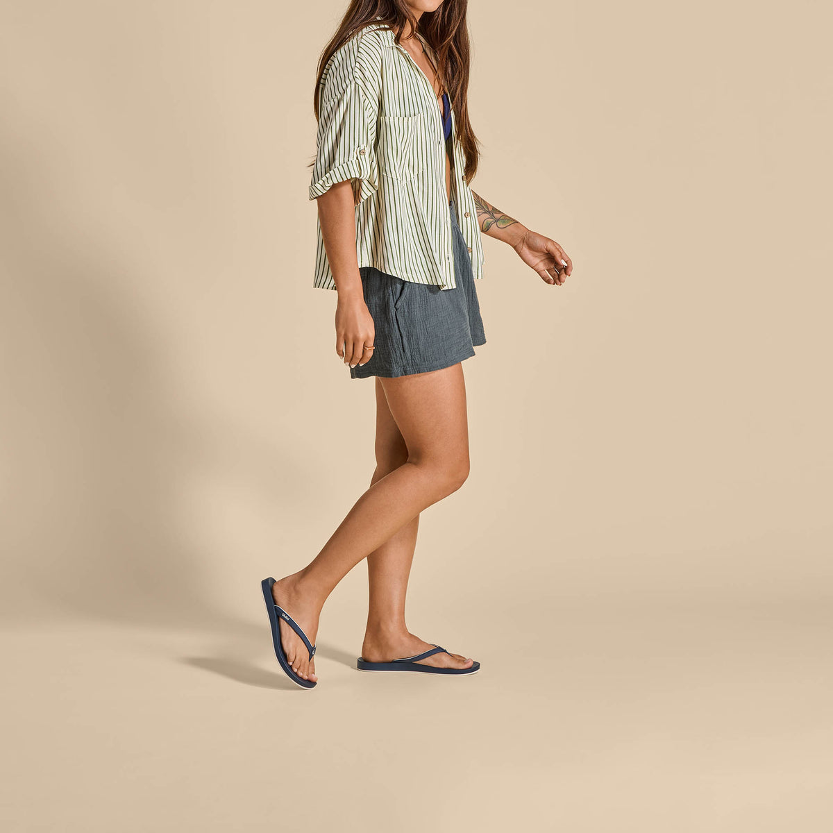 OluKai | ‘Uiki Women’s Everyday Beach Sandals - Mood Indigo