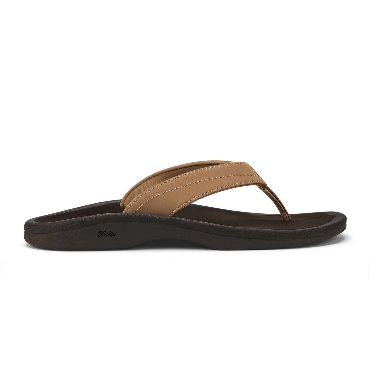 OluKai | ‘Ohana Women's Beach Sandals - Almond / Dark Java