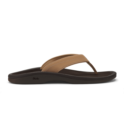 OluKai | ‘Ohana Women's Beach Sandals - Almond / Dark Java
