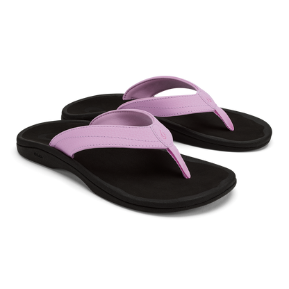 OluKai | ‘Ohana Women's Beach Sandals - Paradise Pink / Lava Rock