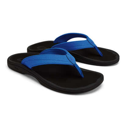 OluKai | ‘Ohana Women's Beach Sandals - Blossom / Lava Rock