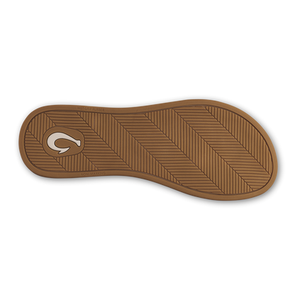 OluKai | ‘Uiki Women’s Everyday Beach Sandals - White Sand / Almond