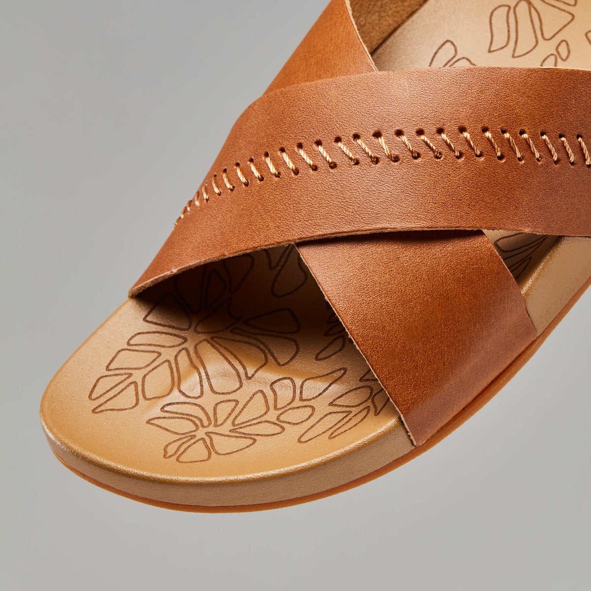 OluKai | Kipe‘a ‘Olu Women‘s Slide Sandals - Sahara