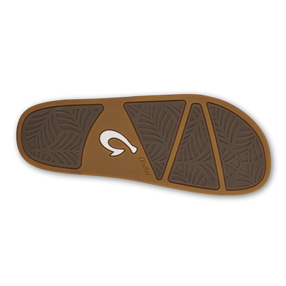 OluKai | Kipe‘a ‘Olu Women‘s Slide Sandals - Puka / Tan