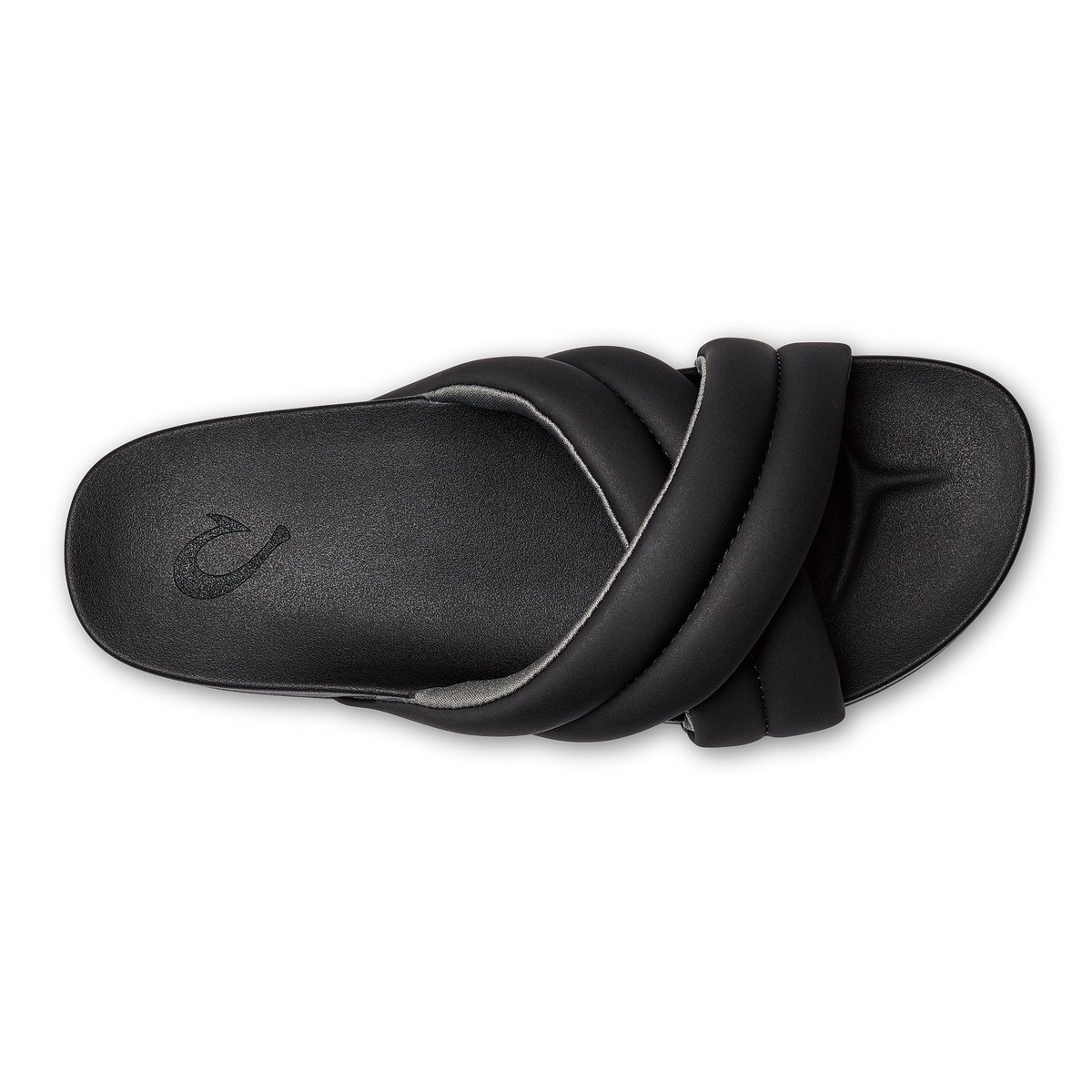 OluKai | Hila Women’s Beach Slide Sandals - Black