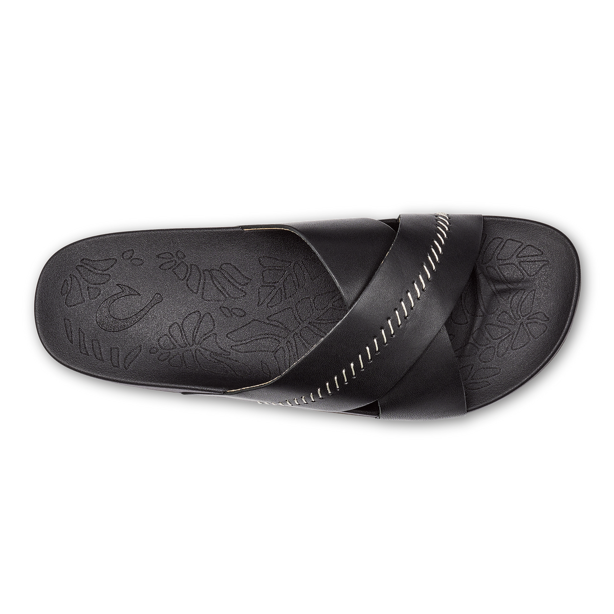 OluKai | Kipe‘a ‘Olu Women‘s Slide Sandals - Black