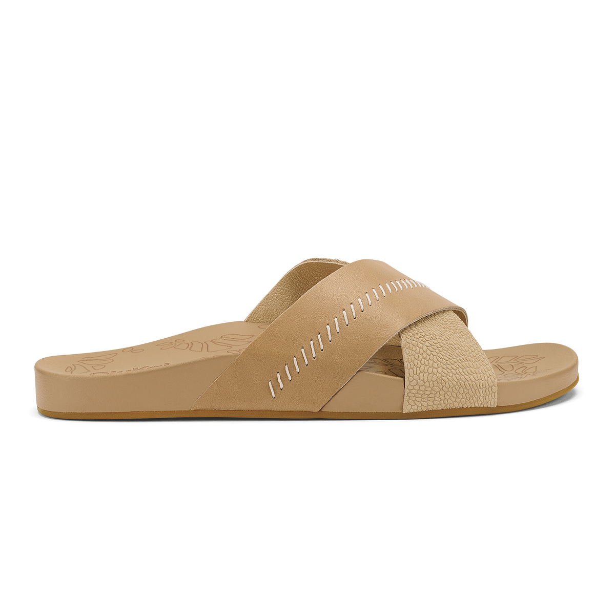OluKai | Kipe‘a ‘Olu Women‘s Slide Sandals - Warm Sand