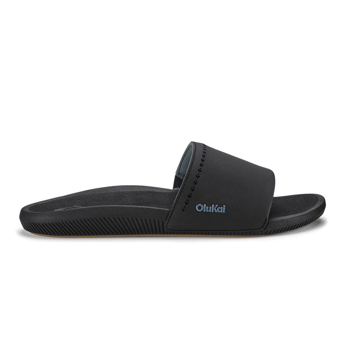OluKai | Ulele Slide - Black / Black