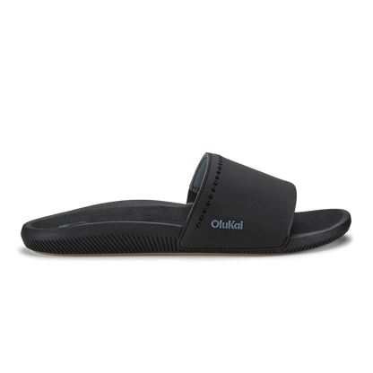 OluKai | Ulele Slide - Black / Black
