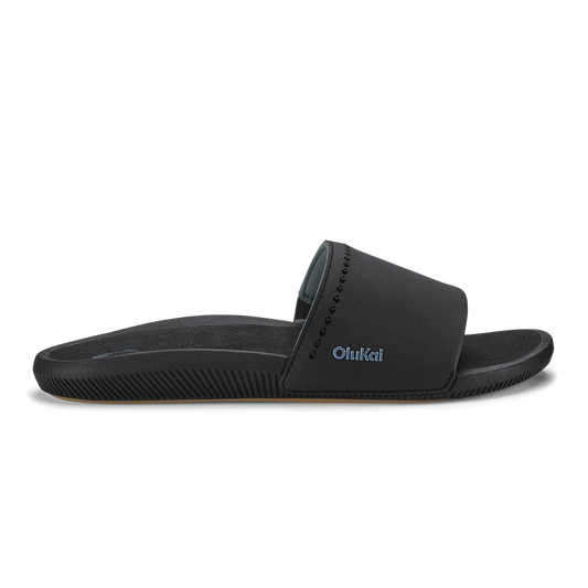 OluKai | Ulele Slide - Black / Black