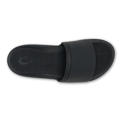 OluKai | Ulele Slide - Black / Black
