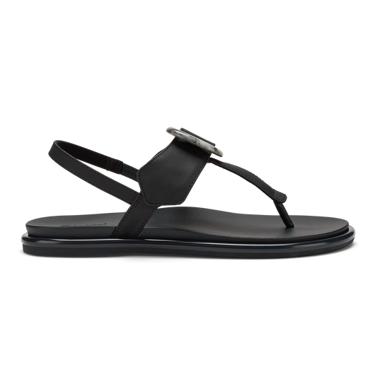 OluKai | La‘i T-Bar Women’s Strappy Sandals - Lava Rock