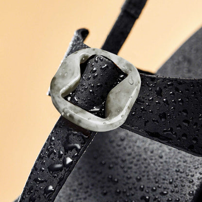 OluKai | La‘i T-Bar Women’s Strappy Sandals - Lava Rock