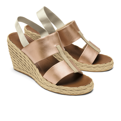OluKai | Lile Wedge - Copper / Tan