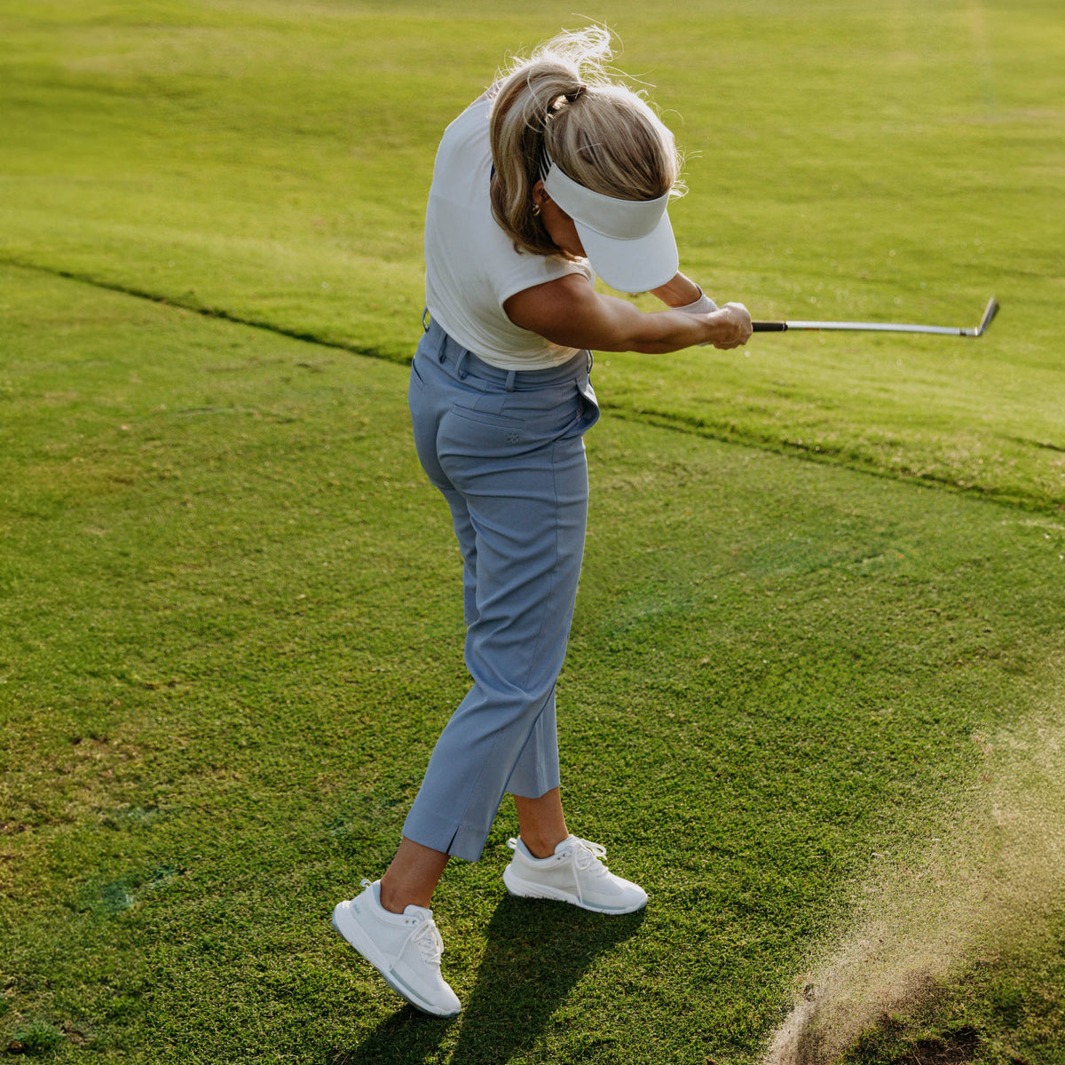 OluKai | Mākena Women’s Waterproof Golf Shoes - Bright White